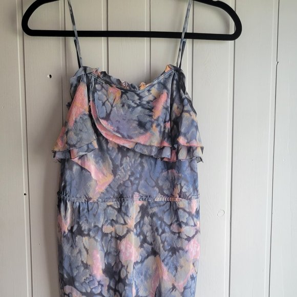 WILFRED 100% Silk Watercolour Dream Dress - Picture 1 of 7